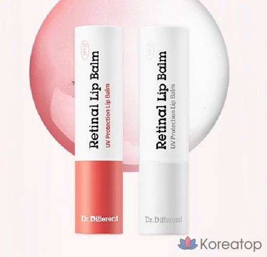 Бальзам для губ Dr. Different Retinal Lip Balm, Tinted, 4 г, 1 шт.
