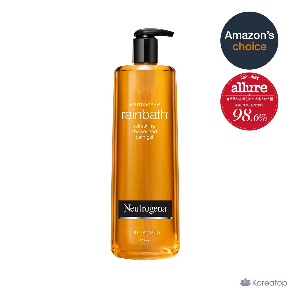 Гель для душа Neutrogena Rainbath Body Wash Cinnamon Amber, 473 мл, 1 шт.