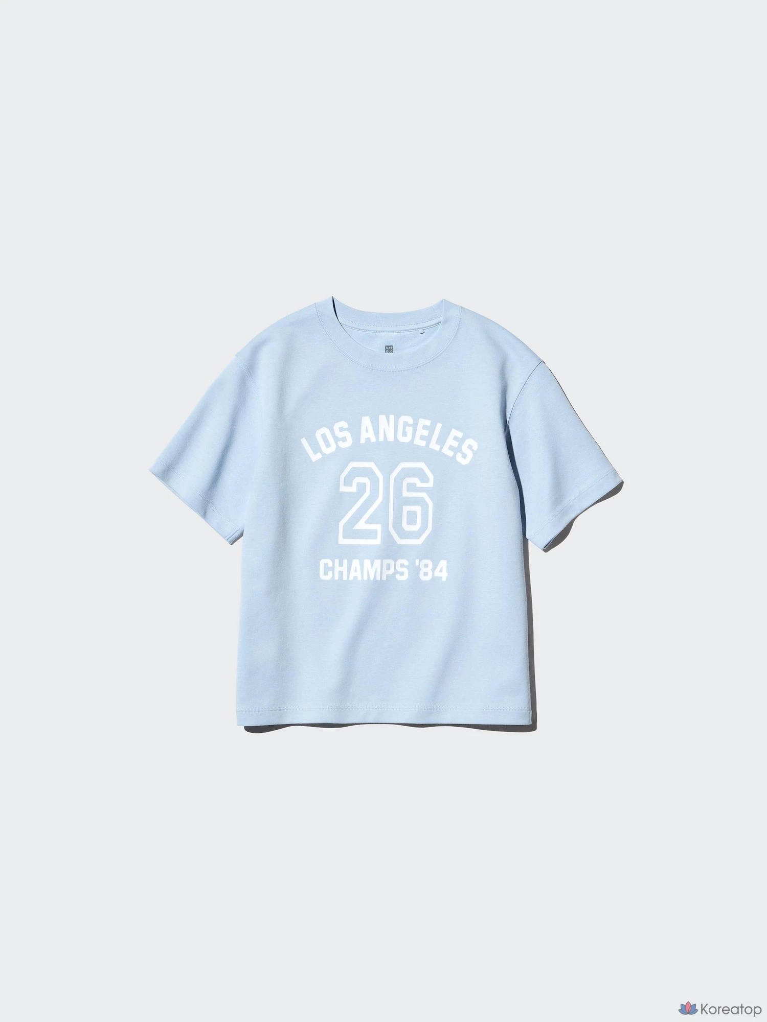 Футболка детская Uniqlo AIRism Cotton Graphic Crew Neck T