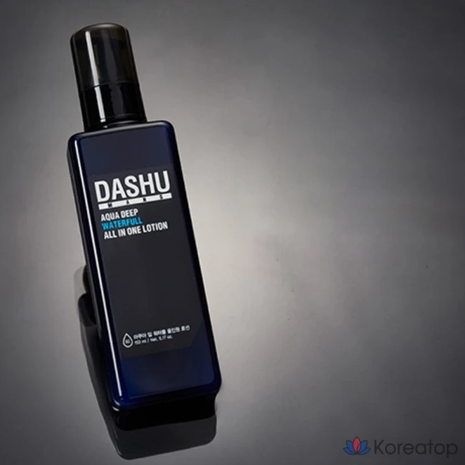 Лосьон для лица DASHU Men's Aqua Deep Waterful All-in-One Lotion, 153 мл, 1 шт.
