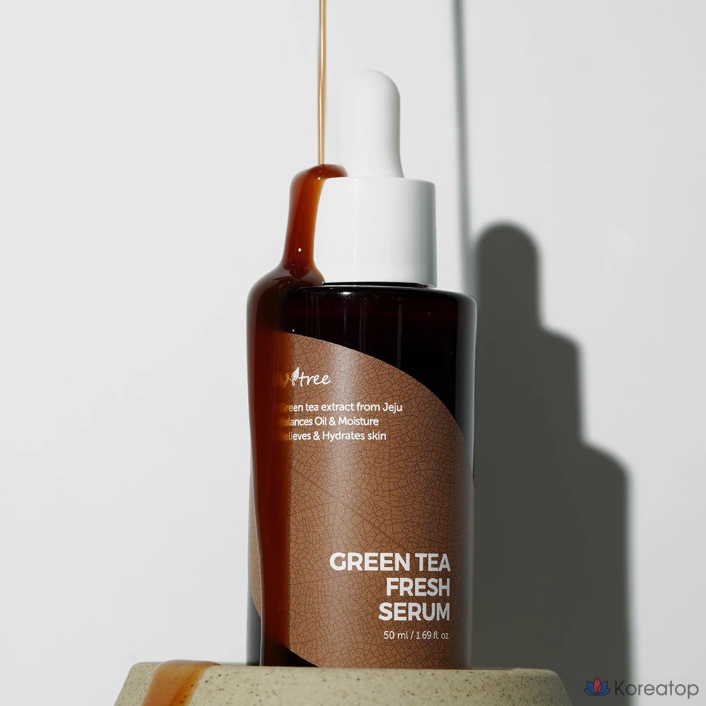 Сыворотка IsNtree Green Tea Fresh Serum, 50 мл, 1 шт.