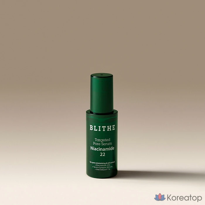 Сыворотка для пор BLITHE Targeted Pore Serum Niacinamide 22, 30 мл, 1 шт.