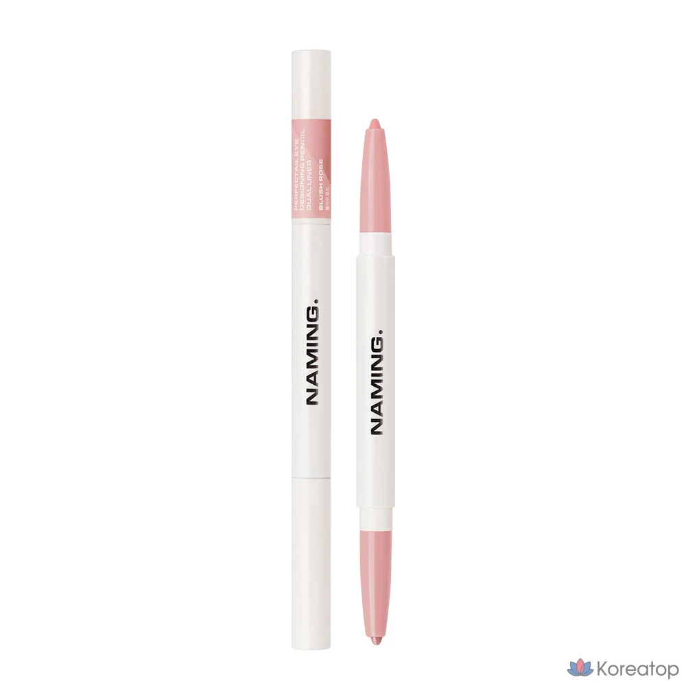Карандаш для глаз NAMING Perfectail Eye Designing Pencil Dual Liner, оттенок Blush Rose, 1 шт.
