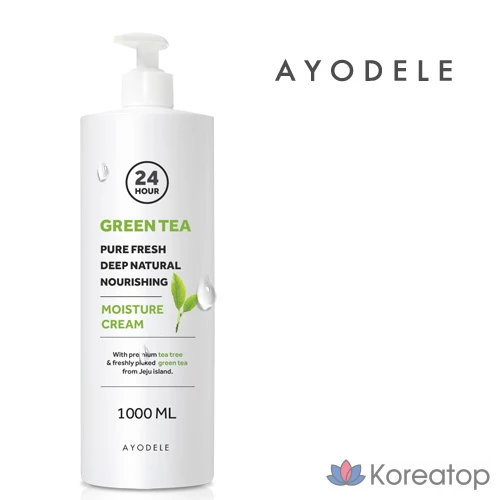 Крем AYODELE Green Tea Pure Fresh Moisture Cream, 1 л, 1 шт.