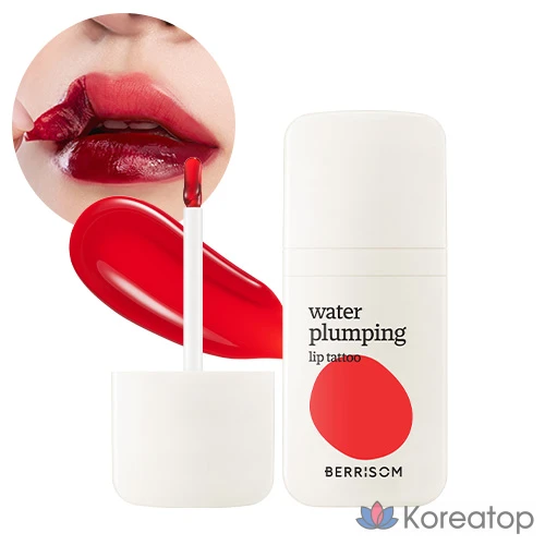 Тинт для губ G9SKIN Berry Some Water Plumping Lip Tattoo Tint Pack, оттенок 1 Red Core, 6 г, 1 шт.