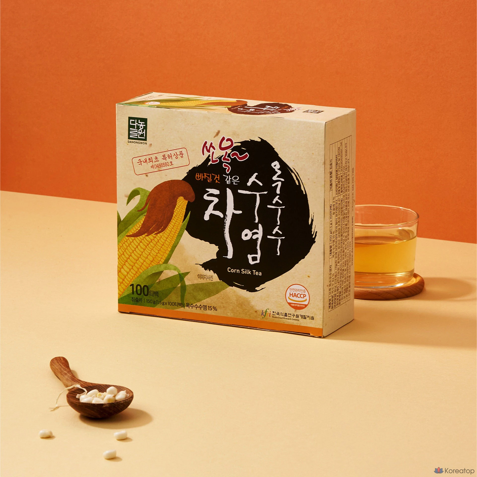 Чай Danongwon Corn Silk Tea, 1.5 г, 100 шт., фото 3