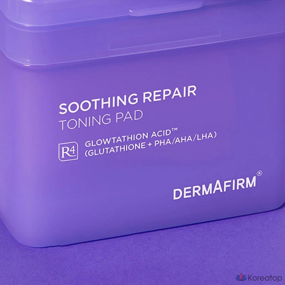 Тонер-пэды Dermafirm Soothing Repair Toning Pad R4, 180 мл, 70 шт.