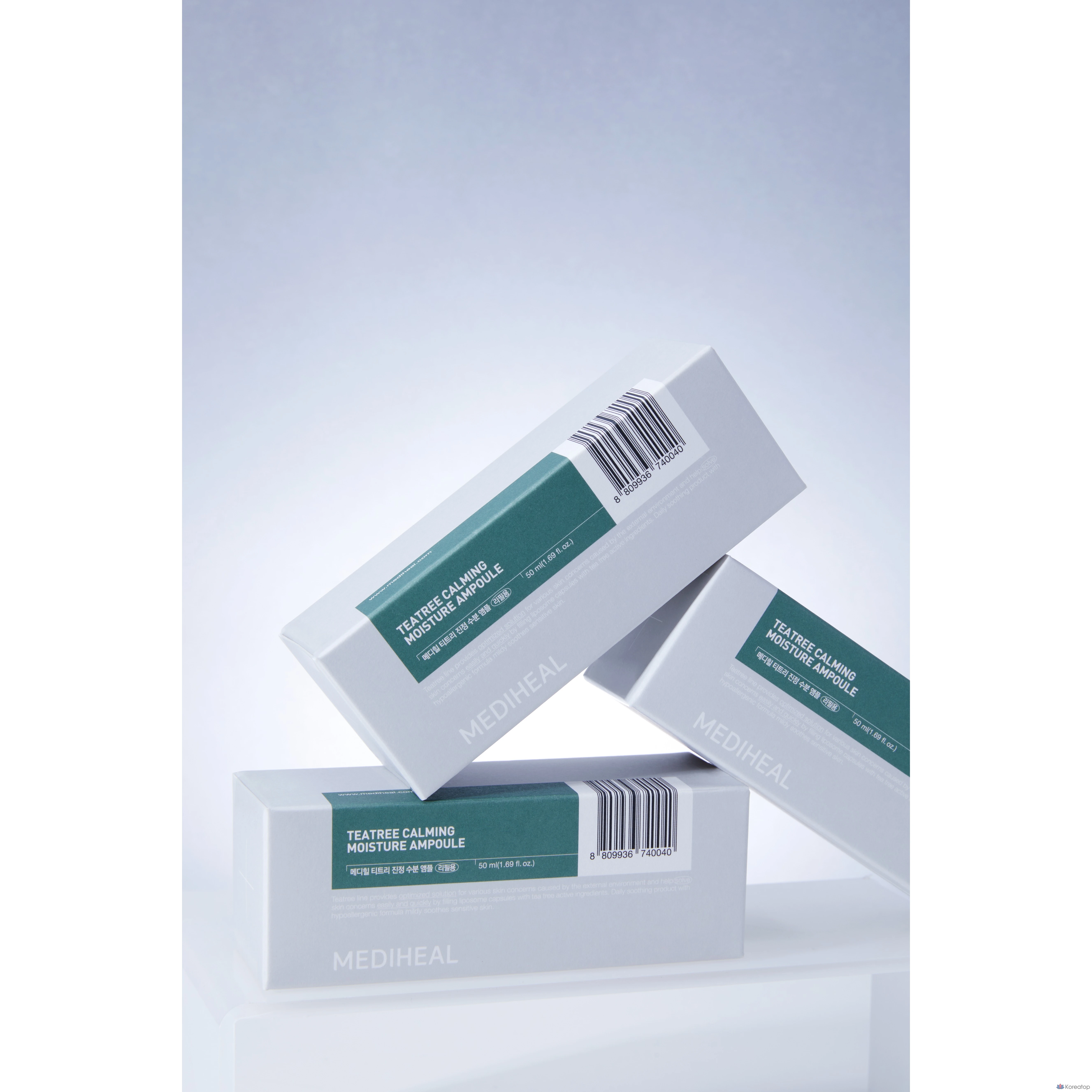 Ампульная сыворотка MEDIHEAL Tea Tree Soothing Moisture Ampoule Refill, 50 мл, 1 шт.