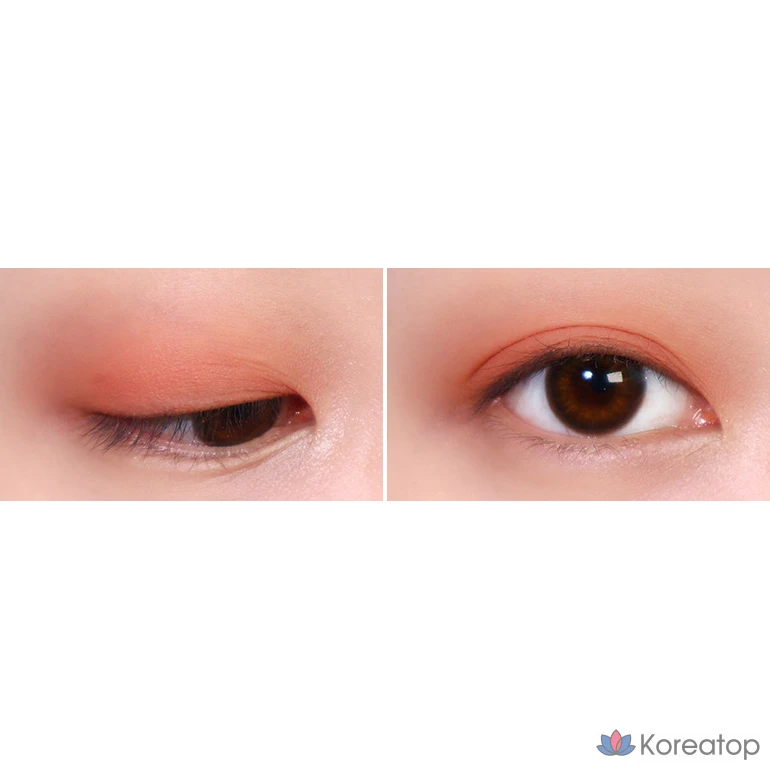 Тени для век MERZY Mood Fit Shadow Palette, оттенок S2 Joyful Coral, 1 шт.