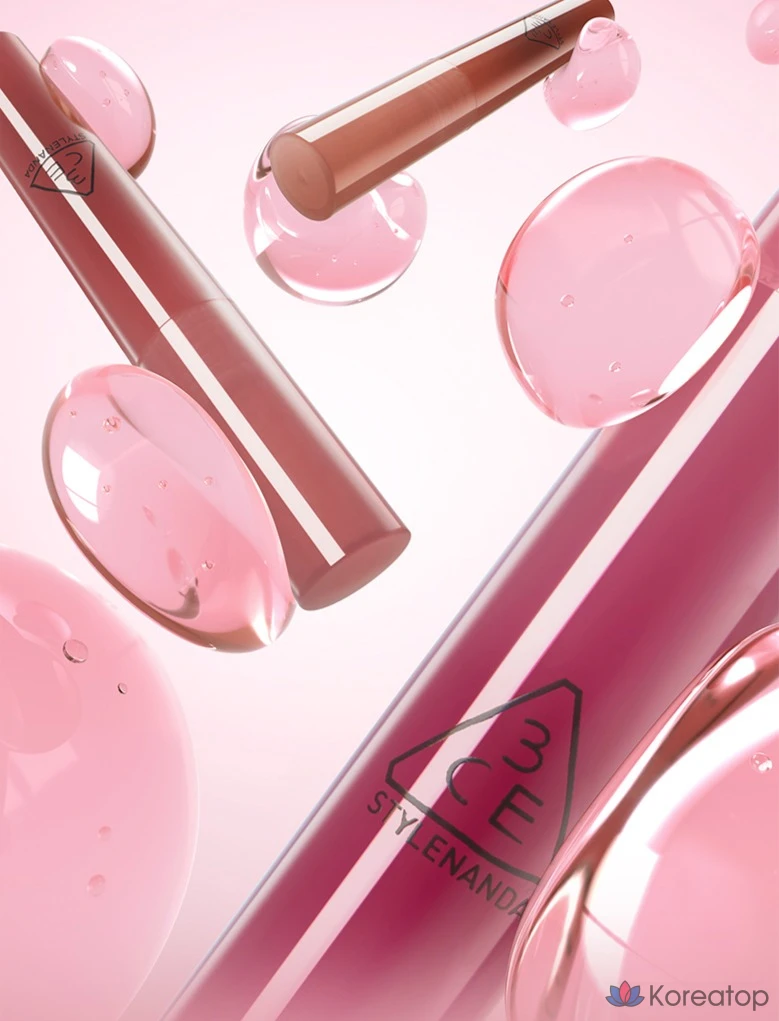 Бальзам для губ 3CE Drop Glow Gel Lipgloss, оттенок Milder, 1 шт., фото 6