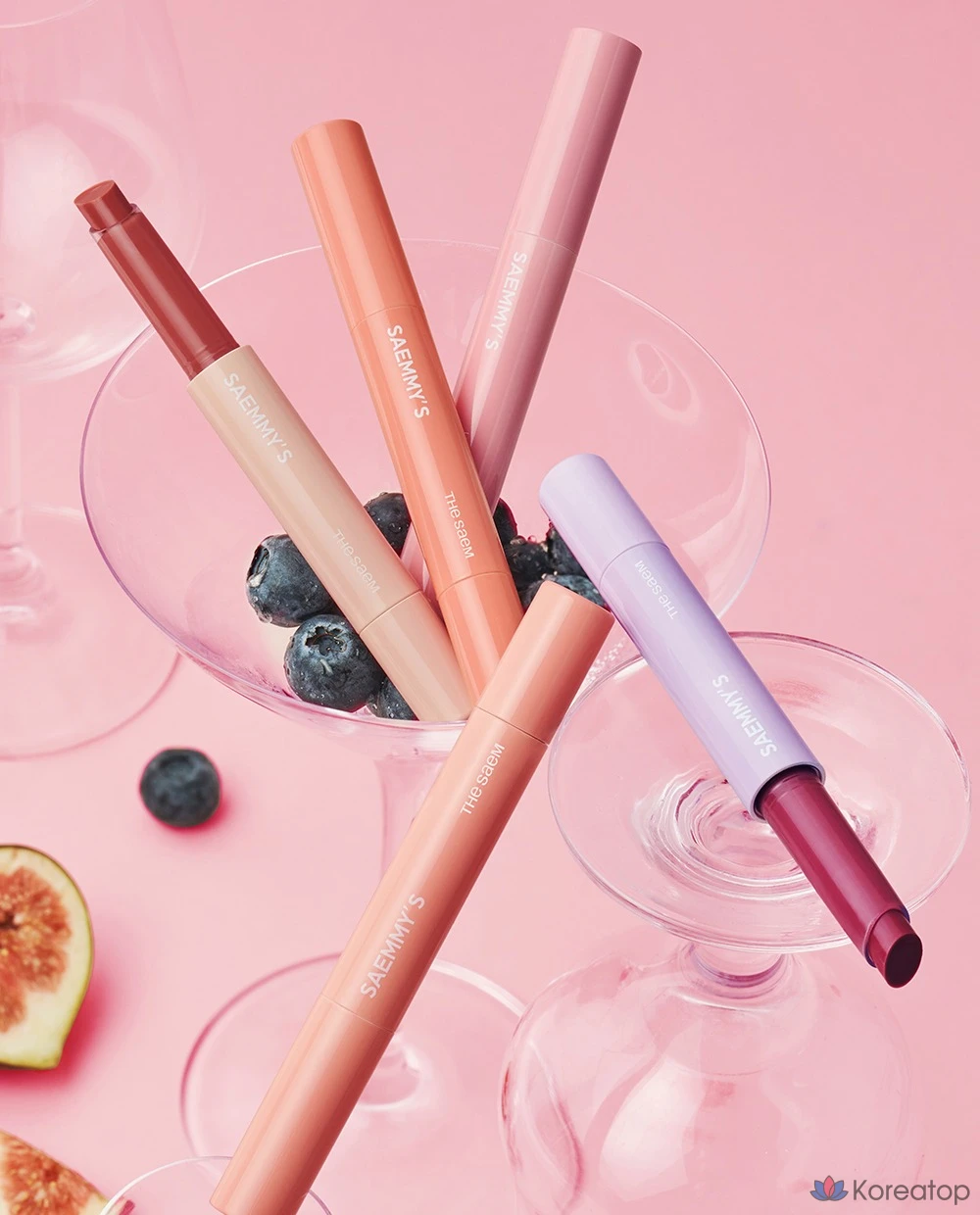 Бальзам для губ The Saem Saem's Syrup Shot Melting Lip Balm, оттенок 06 Berry Souffle, 1.8 г, 1 шт.