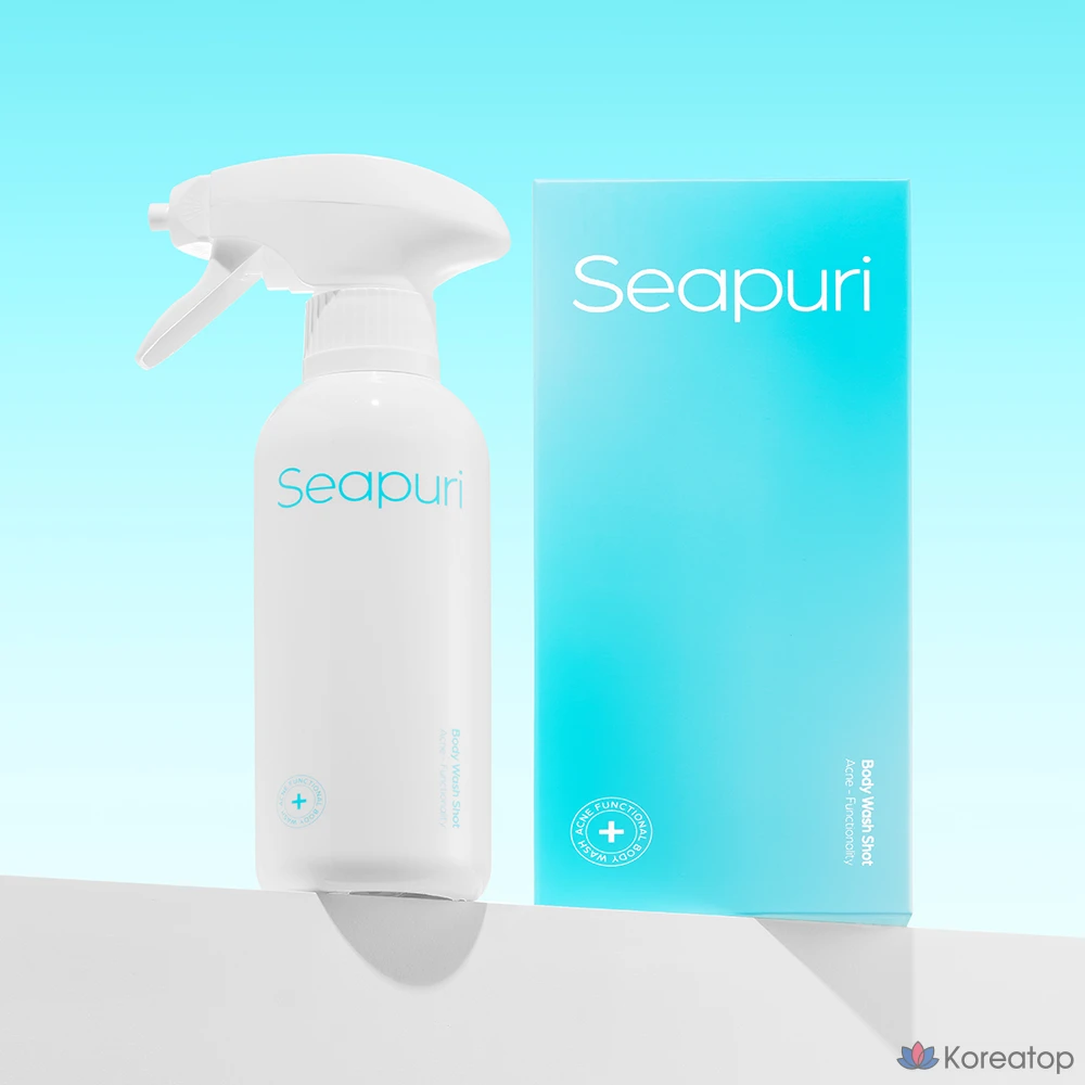 Гидрофильное масло для тела Seapuri Body Wash Shot All-in-One Body Wash, 300 мл, 1 шт.