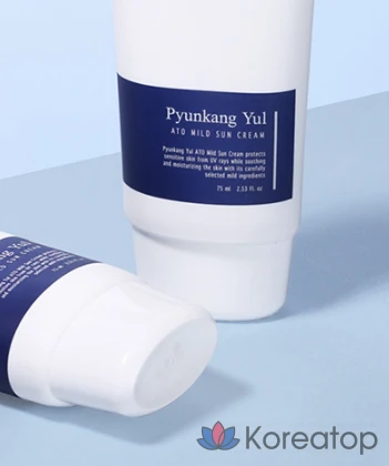 Солнцезащитный крем Pyunkang Yul Ato Mild Sun Cream SPF50+ PA++++, 75 мл, 1 шт.