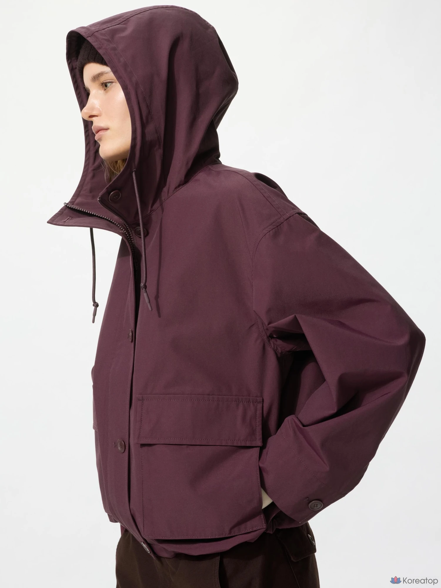 Парка Uniqlo Utility Cotton Blend Parka