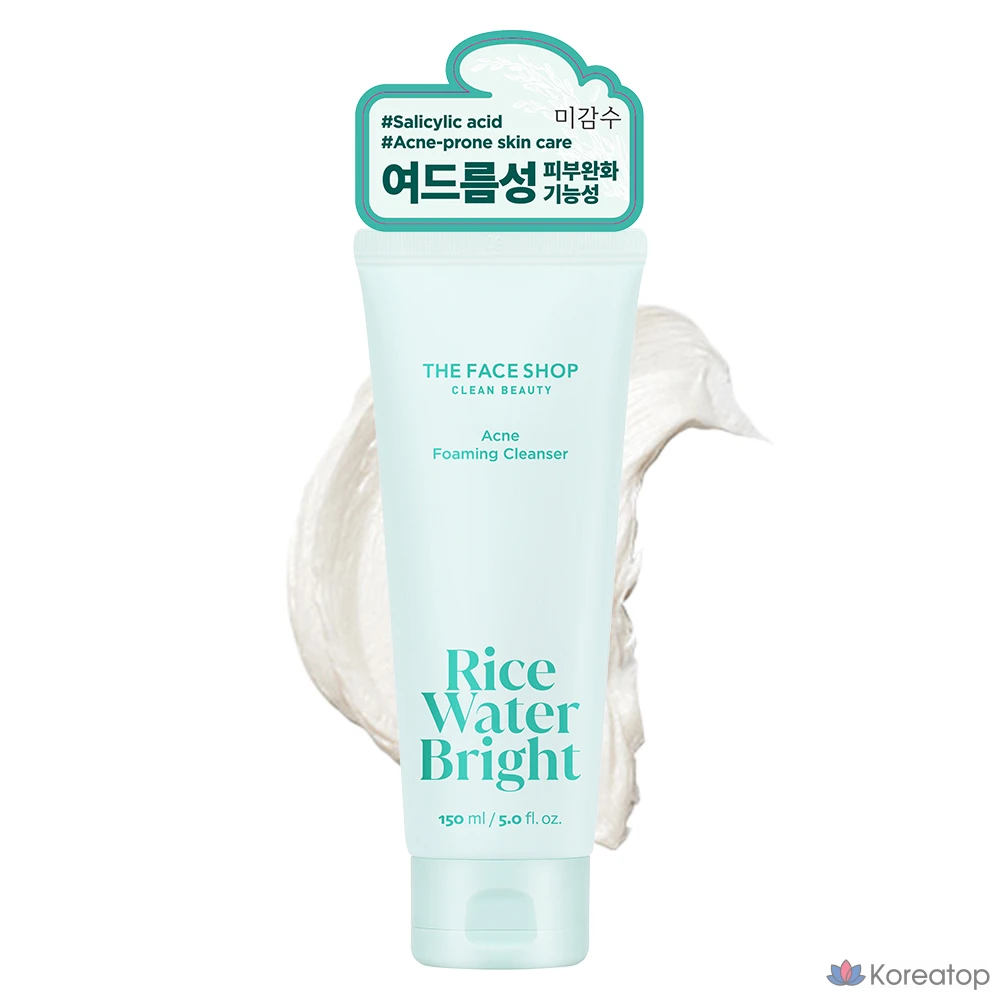 Очищающая пенка The Face Shop Migmisu Bright Acne Cleansing Foam, 150 мл, 1 шт.