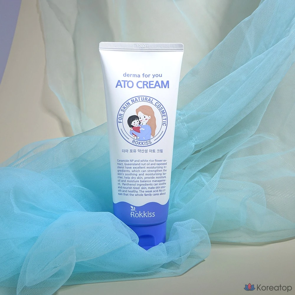 Крем для лица Rokkiss Derma For U Low pH Ato Cream, 150 мл, 1 шт.