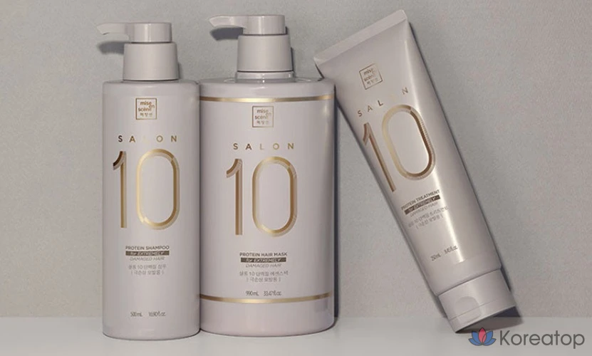 Кондиционер-маска для волос Mise en Scene Salon 10 Protein Hair Treatment, 250 мл, 1 шт.