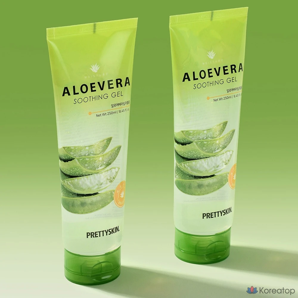 Успокаивающий гель с алоэ вера PrettySkin Aloe Vera Soothing Gel, 250 мл, 1 шт.