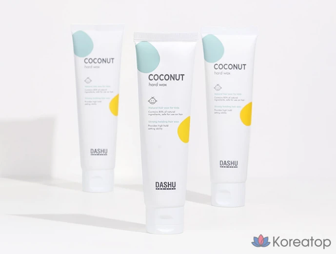 Воск для волос DASHU Kids Coconut Hard Hair Wax, 100 мл, 1 шт.