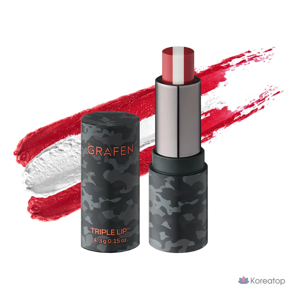 Бальзам для губ GRAFEN Triple Lip, 1 шт.