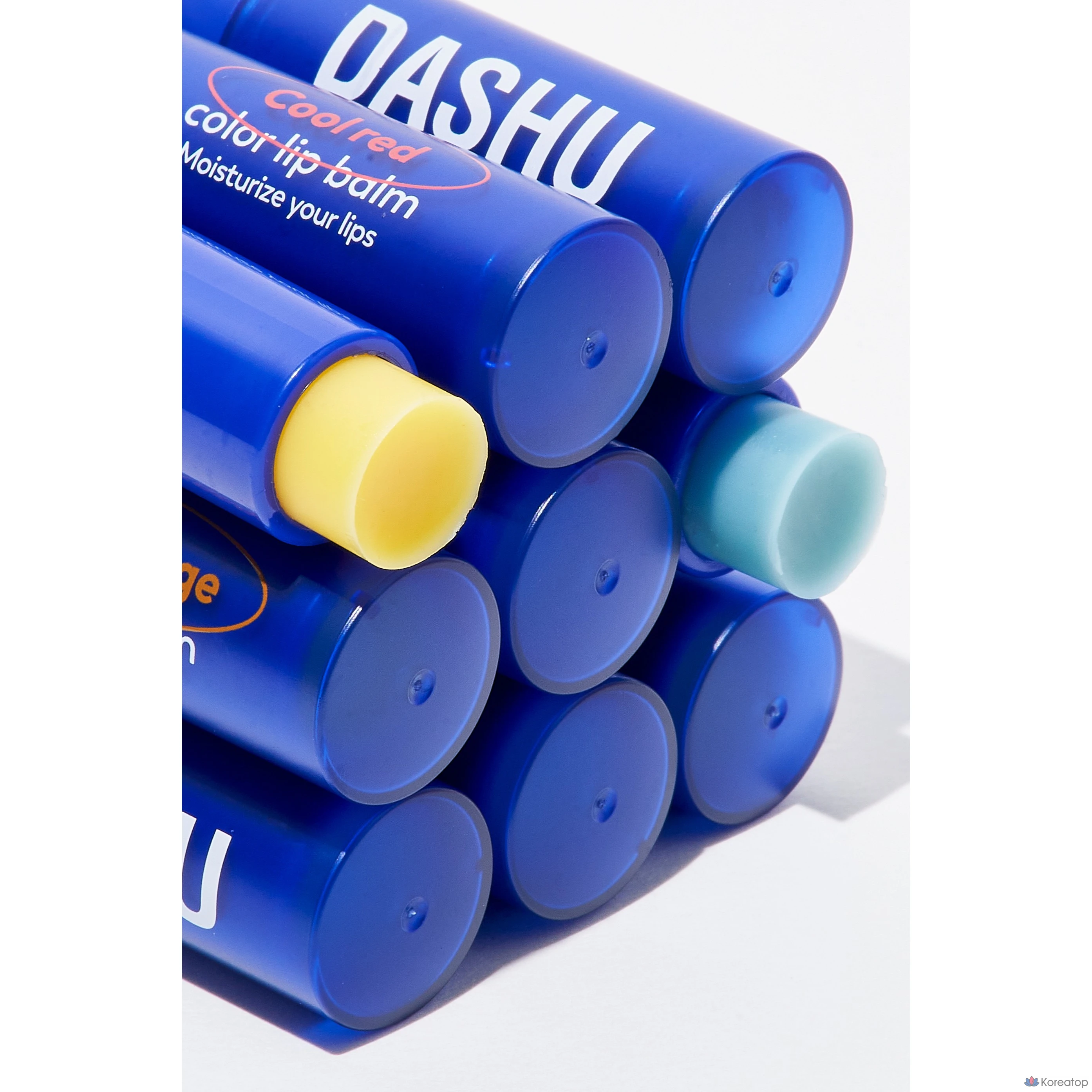 Бальзам для губ DASHU Men's Color Change Lip Balm, оттенок Warm Orange, 4 г, 1 шт.