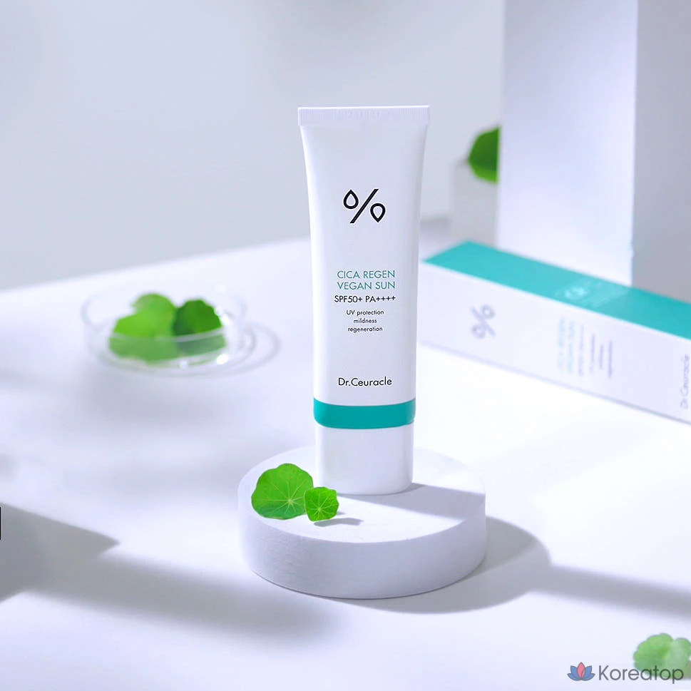 Солнцезащитный крем Dr. Ceuracle Cica Regen Sun Cream SPF50+ PA++++, 50 мл, 1 шт.