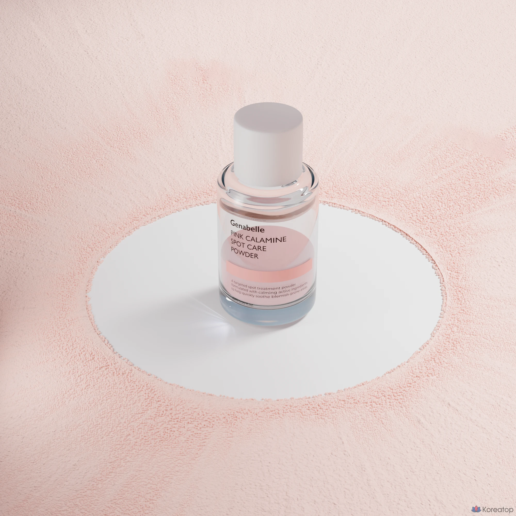 Пудра Genabelle Pink Calamine Spot Powder, 15 мл, 1 шт.