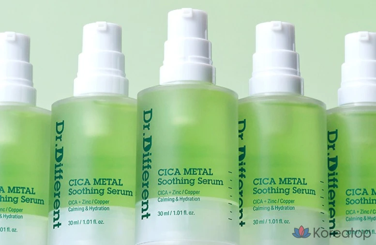 Сыворотка Dr. Different Cica Metal Soothing Serum, 30 мл, 1 шт.