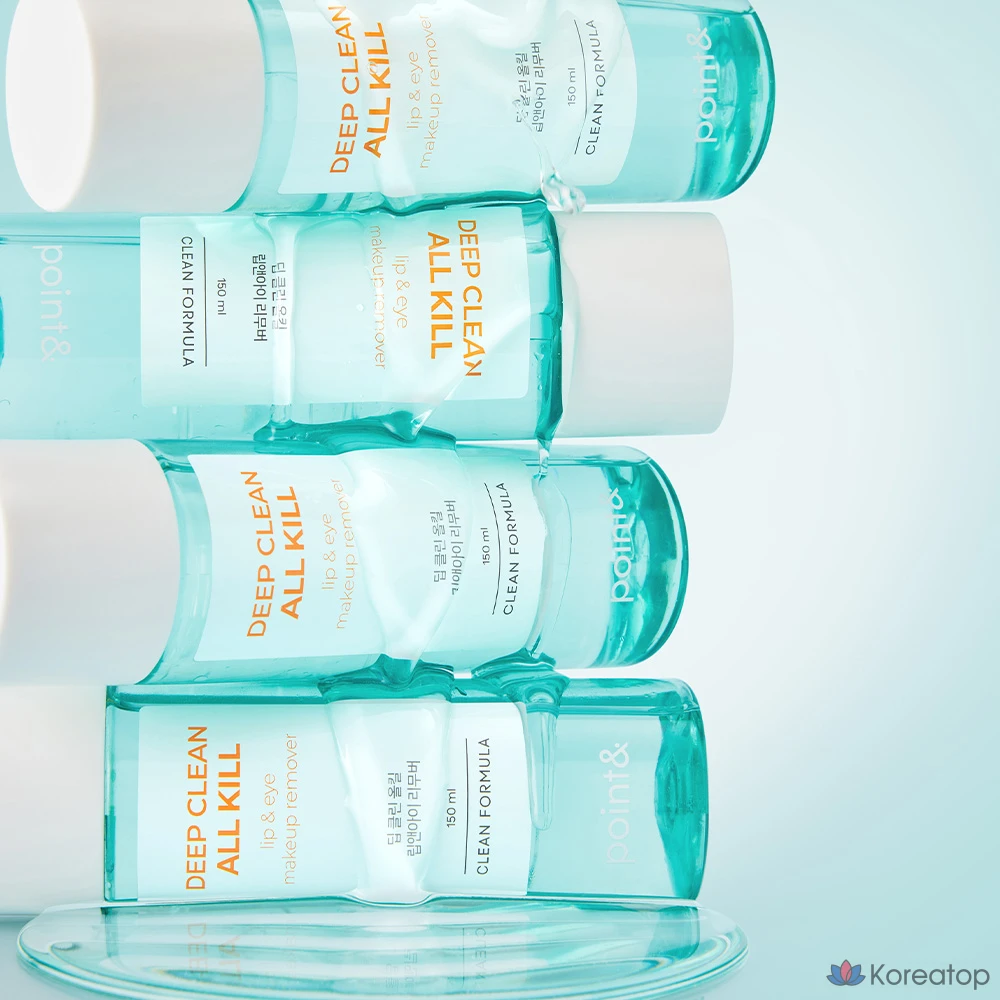 Гидрофильное масло Point& Deep Clean All Kill Lip & Eye Remover, 150 мл, 1 шт.