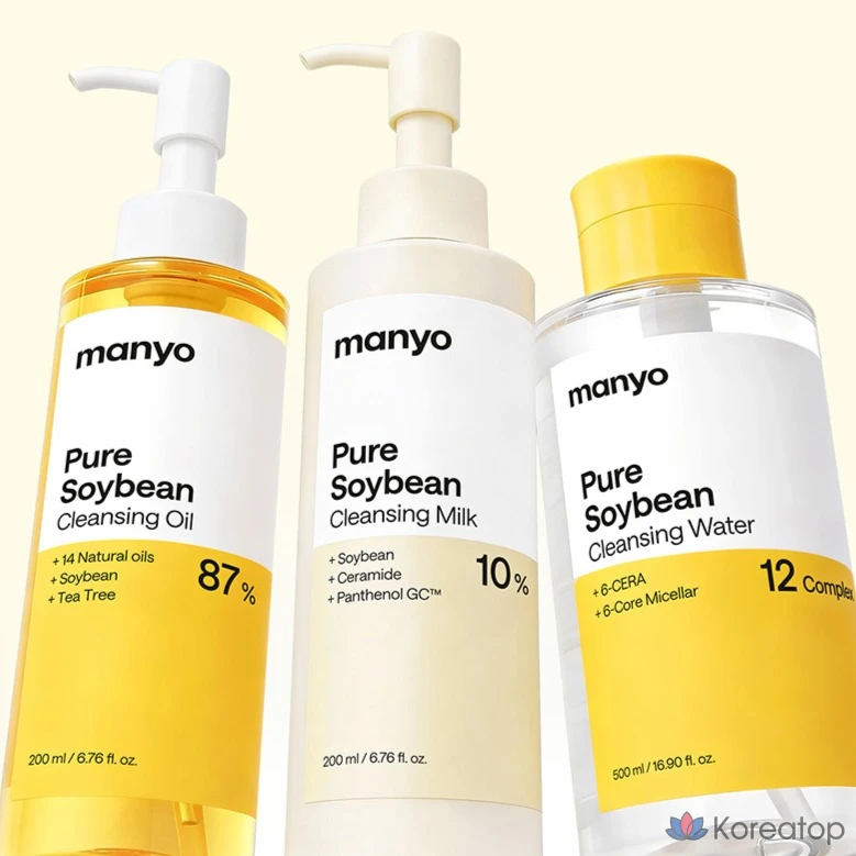 Гидрофильное молочко Manyo Pure Soybean Cleansing Milk, 200 мл, 1 шт.