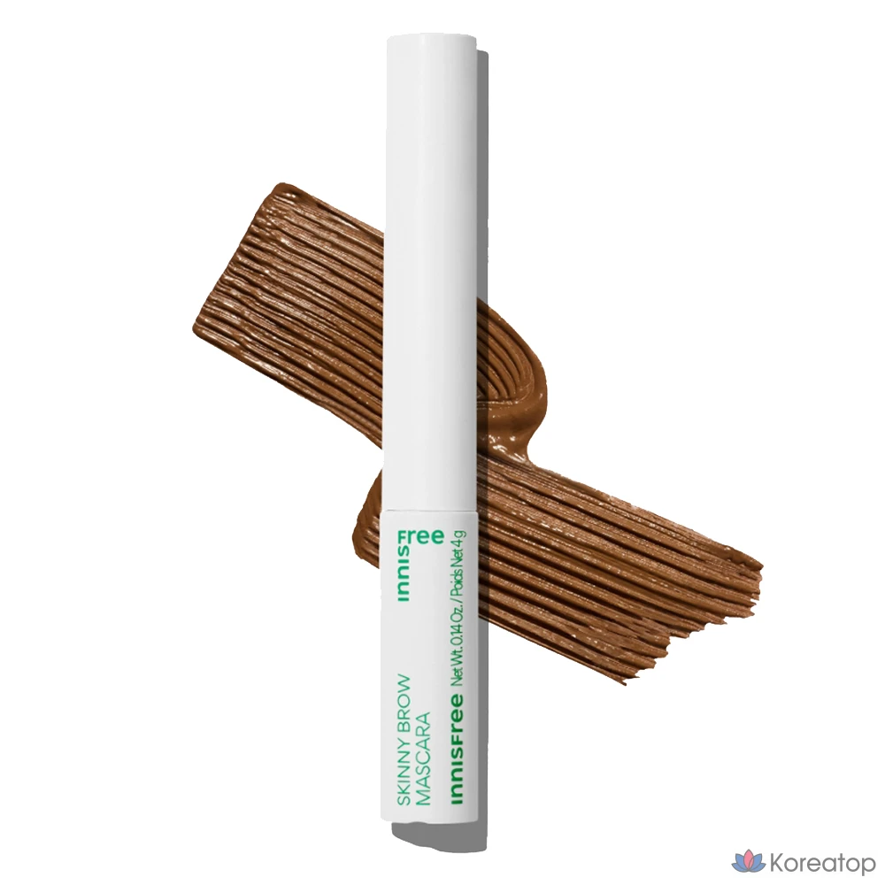 Тушь для бровей Innisfree Skinny Browcara, оттенок 3, 4 г, 1 шт.