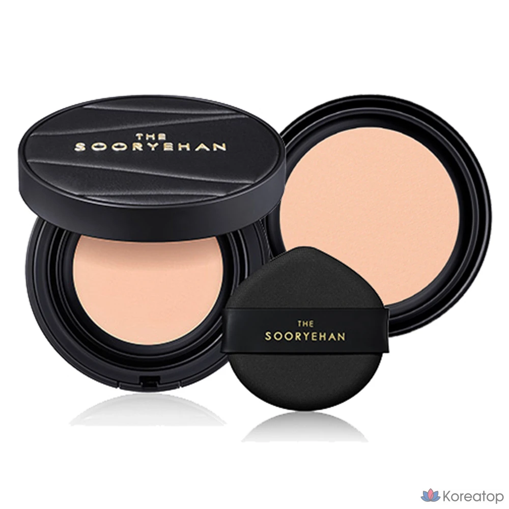 Кушон Sooryehan The Black Tension Fit Mesh Cushion, оттенок 23, 13 г, 2 шт.