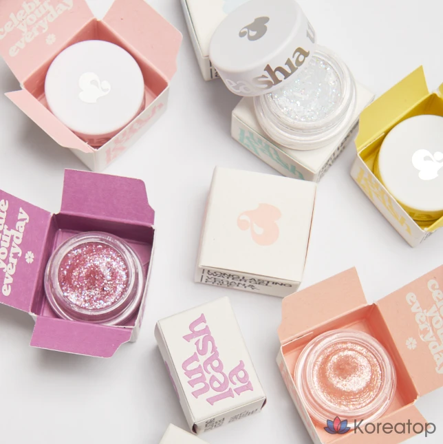 Глиттер-гель для лица Unleashia Get Loose Glitter Gel, оттенок NO 6 Sunset Lover, 4 г, 1 шт.