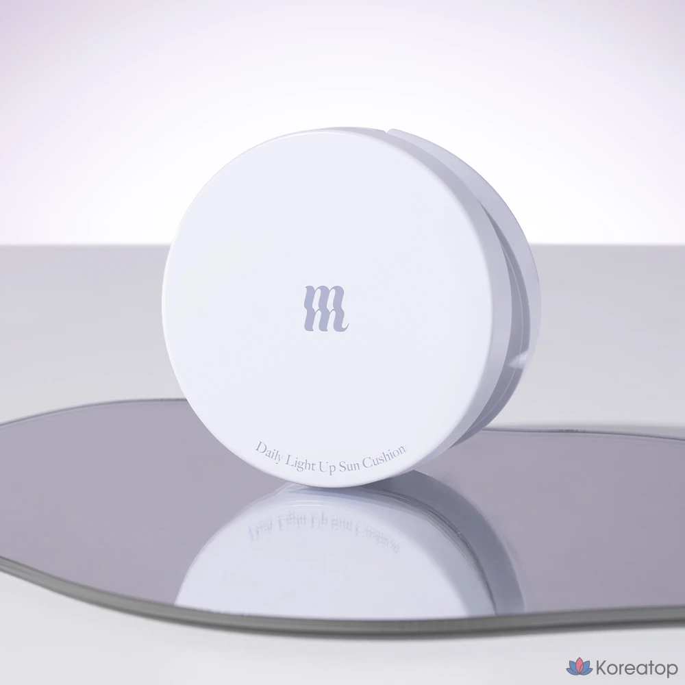 Солнцезащитный кушон MERZY Daily Light Up Sun Cushion SPF50+ PA++++, 12 г, 1 шт.