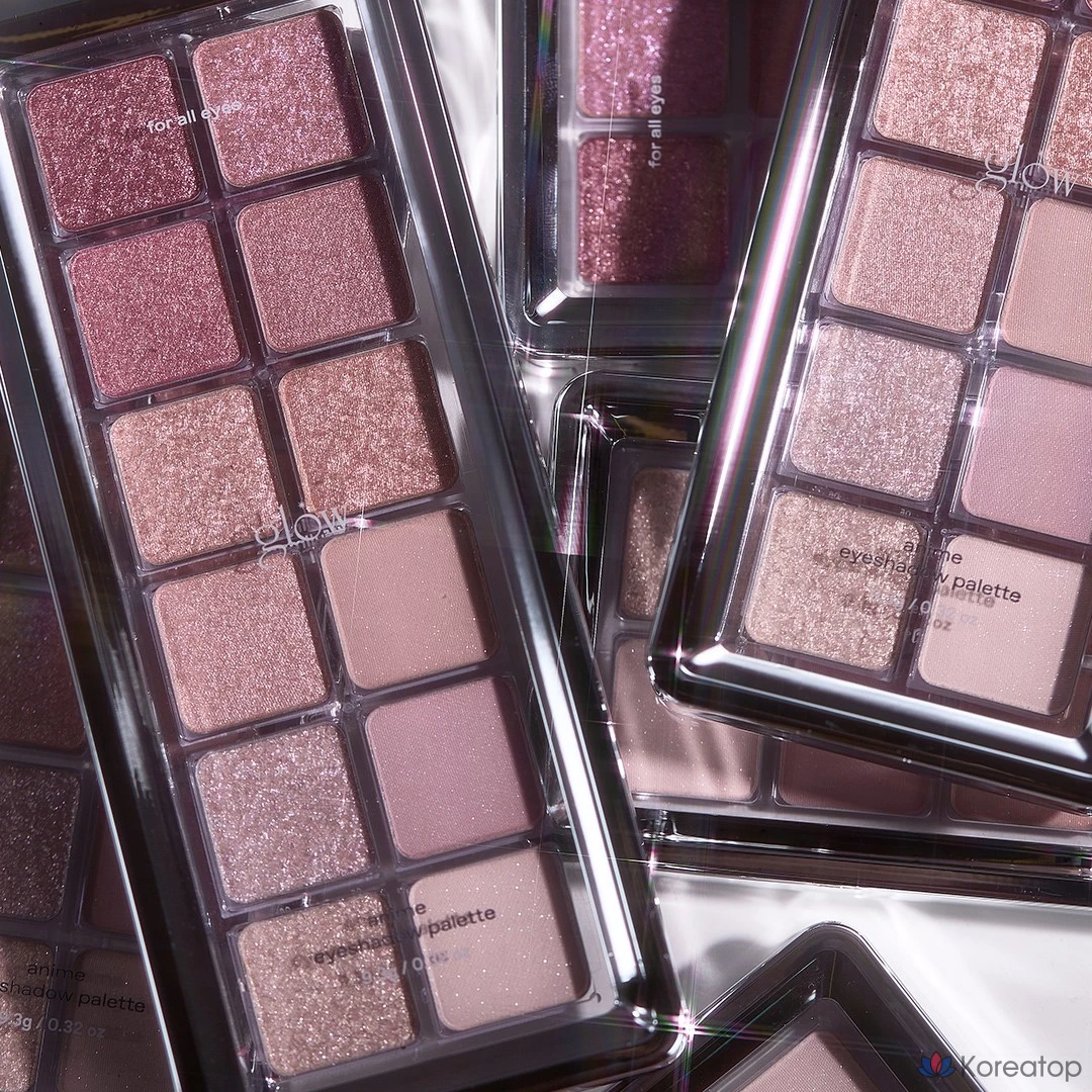 Палитра теней для век Glow Animation Eyeshadow Palette, оттенок #Full Moon, 1 шт.