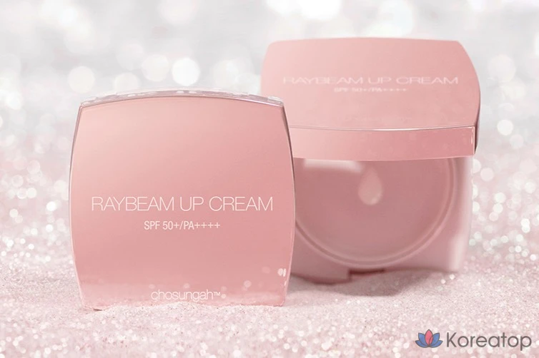 Кушон CHOSUNGAH Raybeam Up Cream Angel Ring Edition CC Cushion SPF50+ PA++++, оттенок Peach, 14 г + 2 рефила, 1 шт.