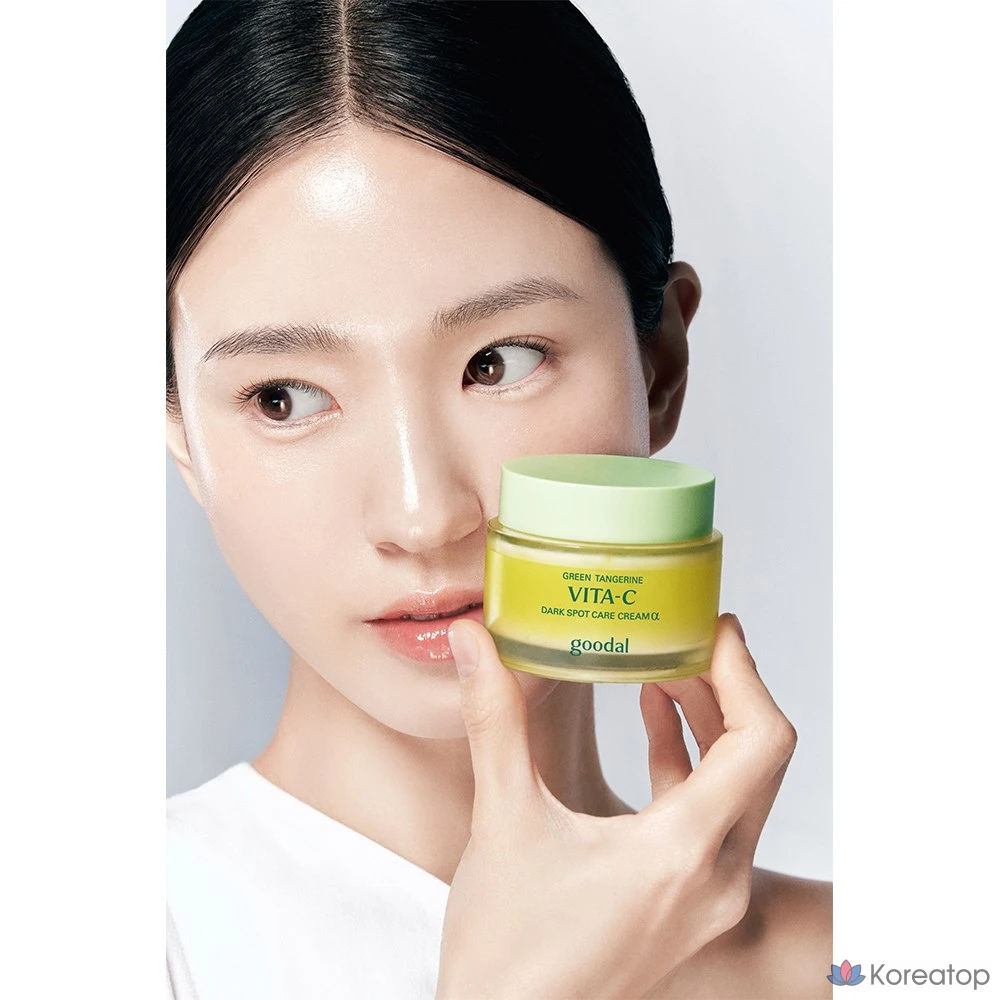 Крем для лица Goodal Green Tangerine Vita C Dark Spot Care Cream Alpha, 75 мл, 1 шт.