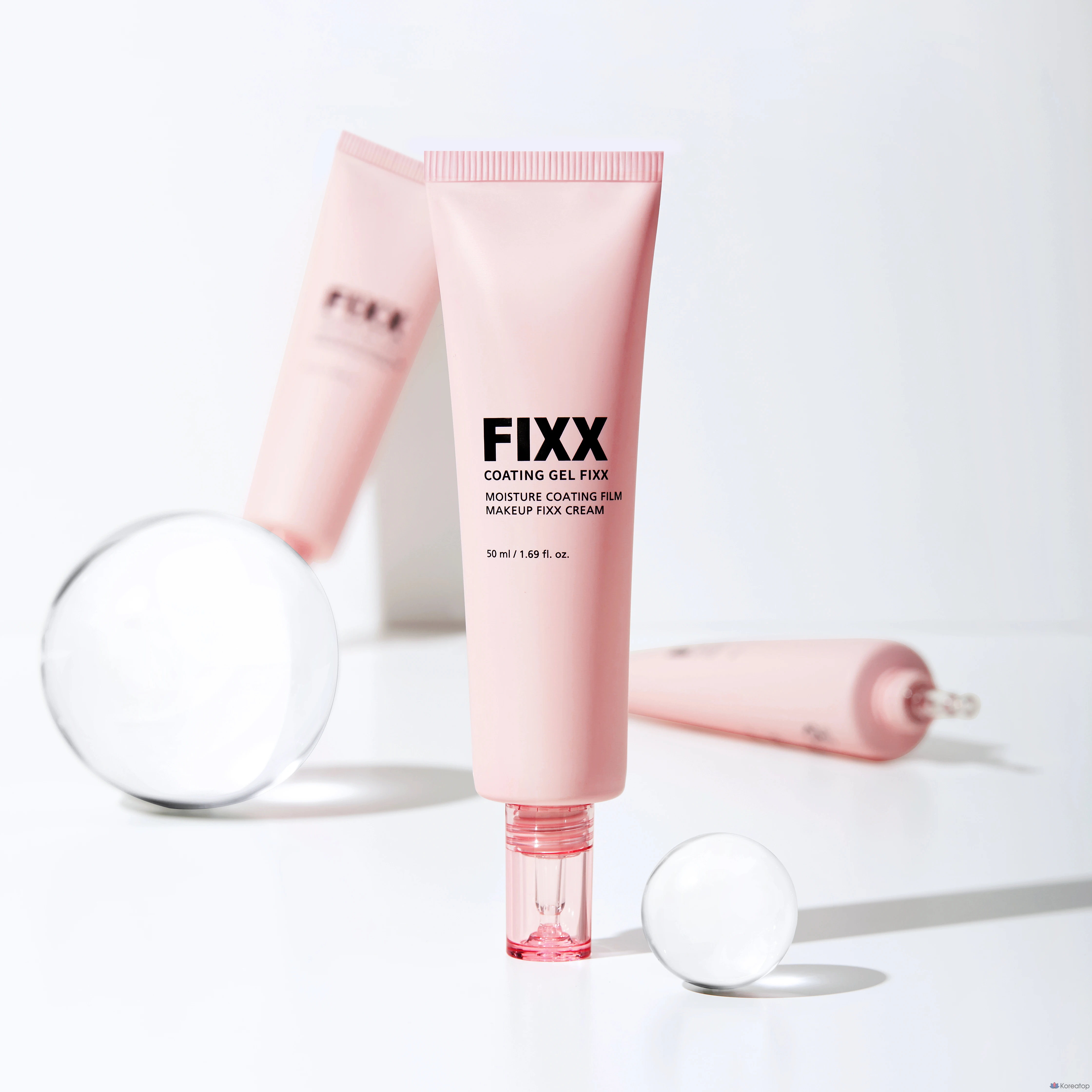Гель-фиксатор макияжа So Natural Coating Gel Makeup Fixer, 50 мл, 1 шт.