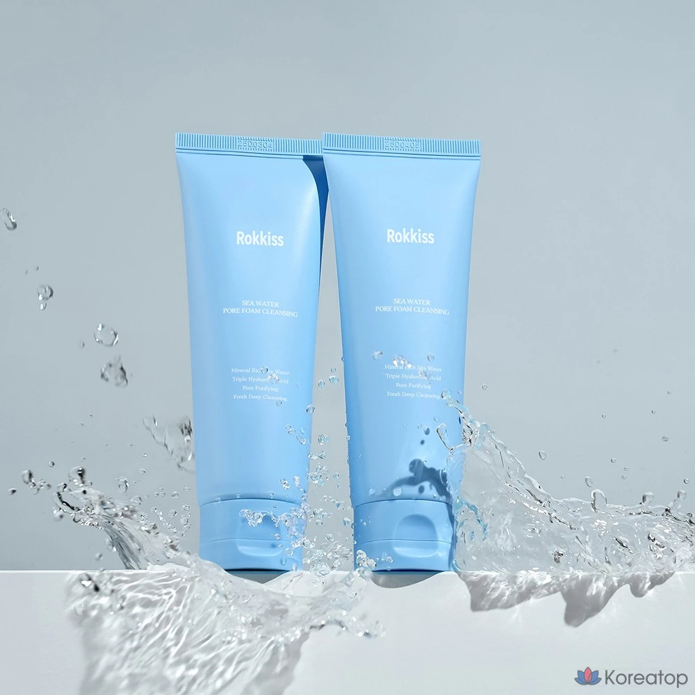 Пенка для умывания Rokkiss Sea Water Pore Foam Cleansing, 120 мл, 1 шт.