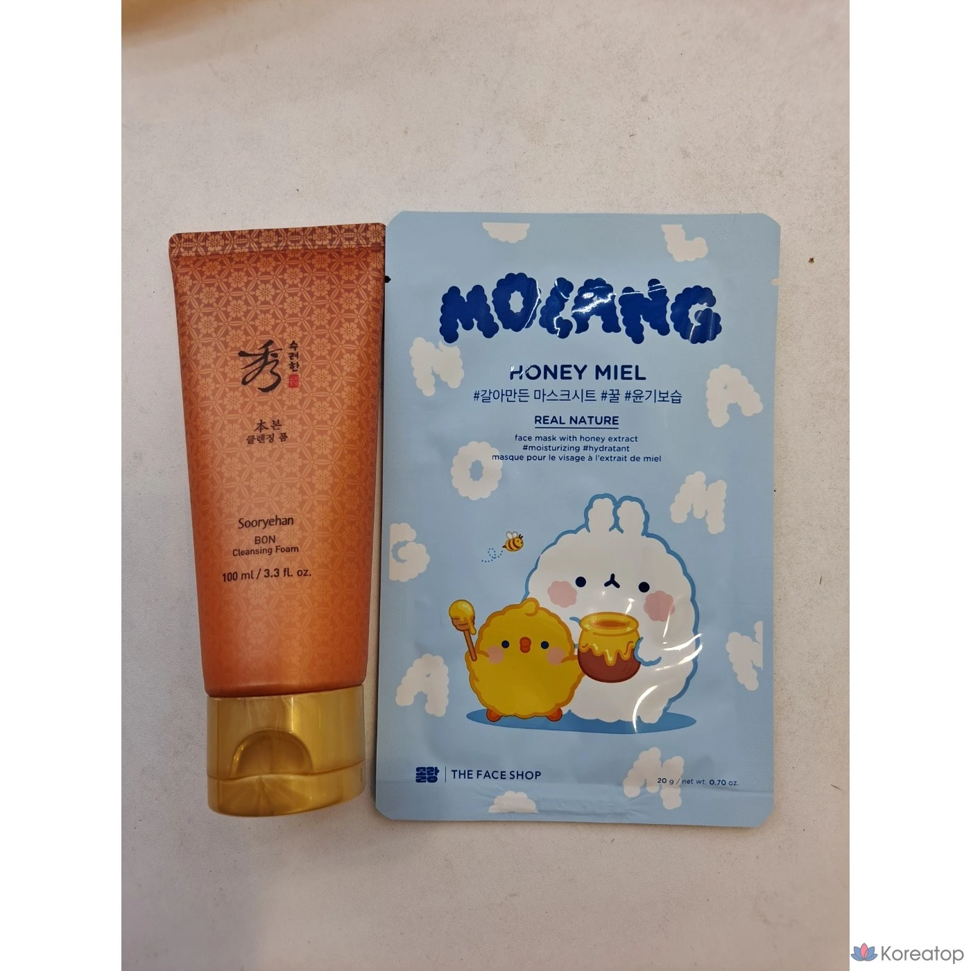 Очищающая пенка Sooryehan Bon Cleansing Foam, 100 мл, 1 шт.