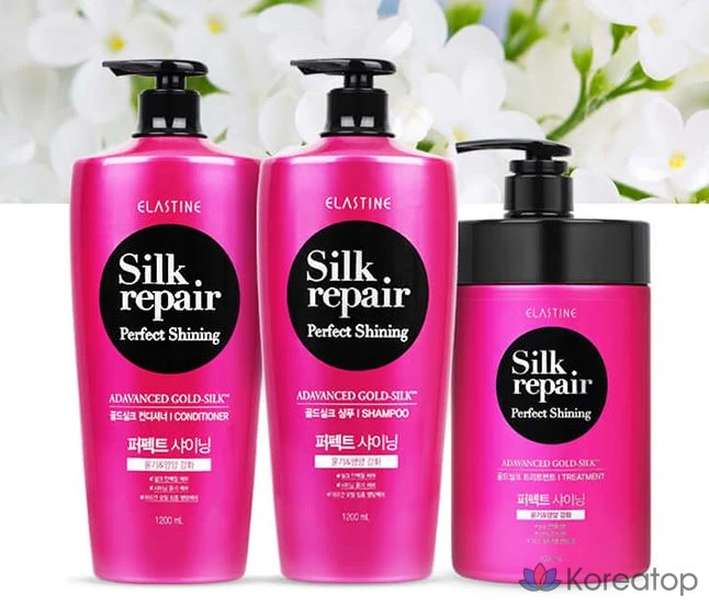 Кондиционер-уход Elastine Perfect Shining Gold Silk Treatment Silk Repair, 1 л, 1 шт.