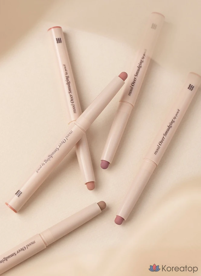 Карандаш для губ MERZY Mood Over Smudging Lip Pencil, оттенок ML2 Low Pink, 0.9 г, 1 шт., фото 3