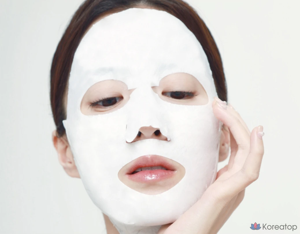 Тканевая маска для лица Rejuran Healer Skin Protection Mask, 27 мл, 5 шт., фото 6