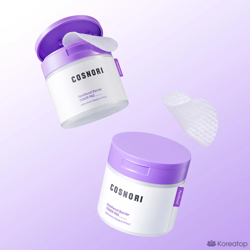 Тонер-пэды Cosnori Panthenol Barrier Toner Pad, 140 мл, 60 шт.