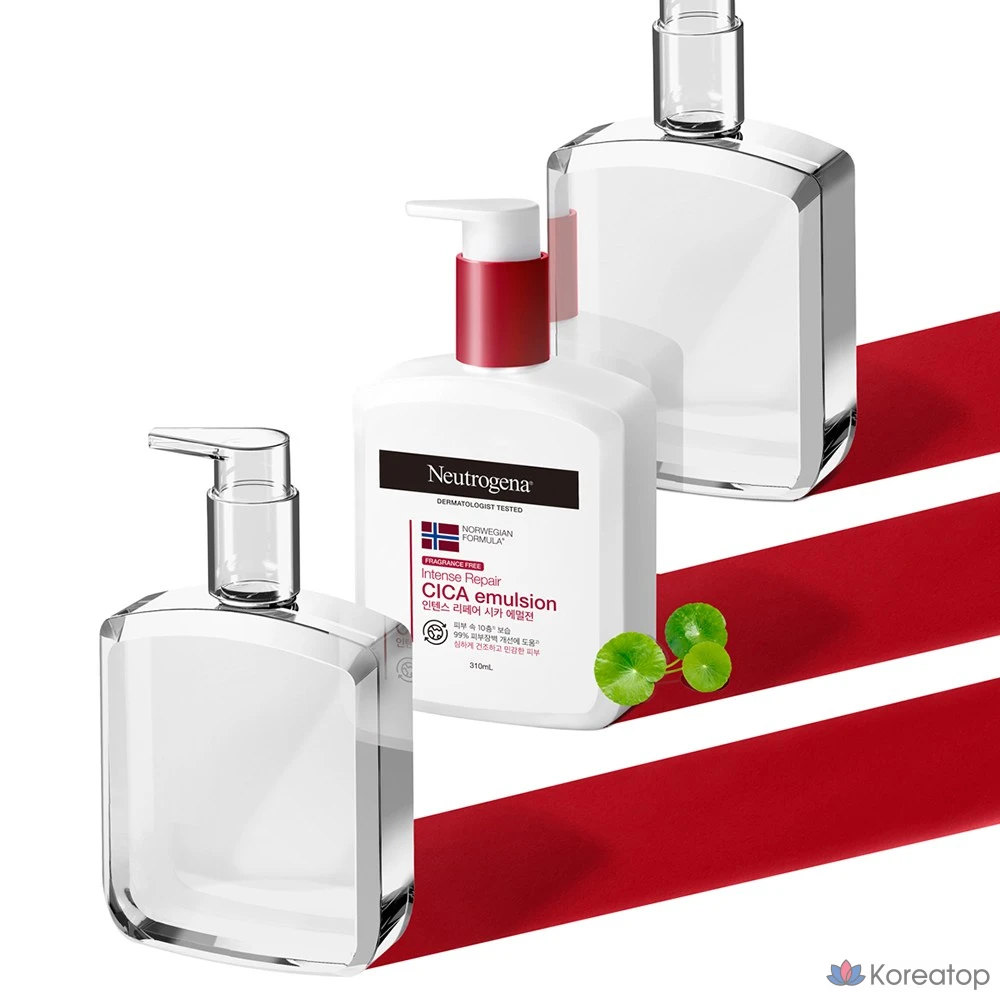 Эмульсия Neutrogena Intense Repair Cica Body Lotion, 310 мл, 1 шт., фото 5
