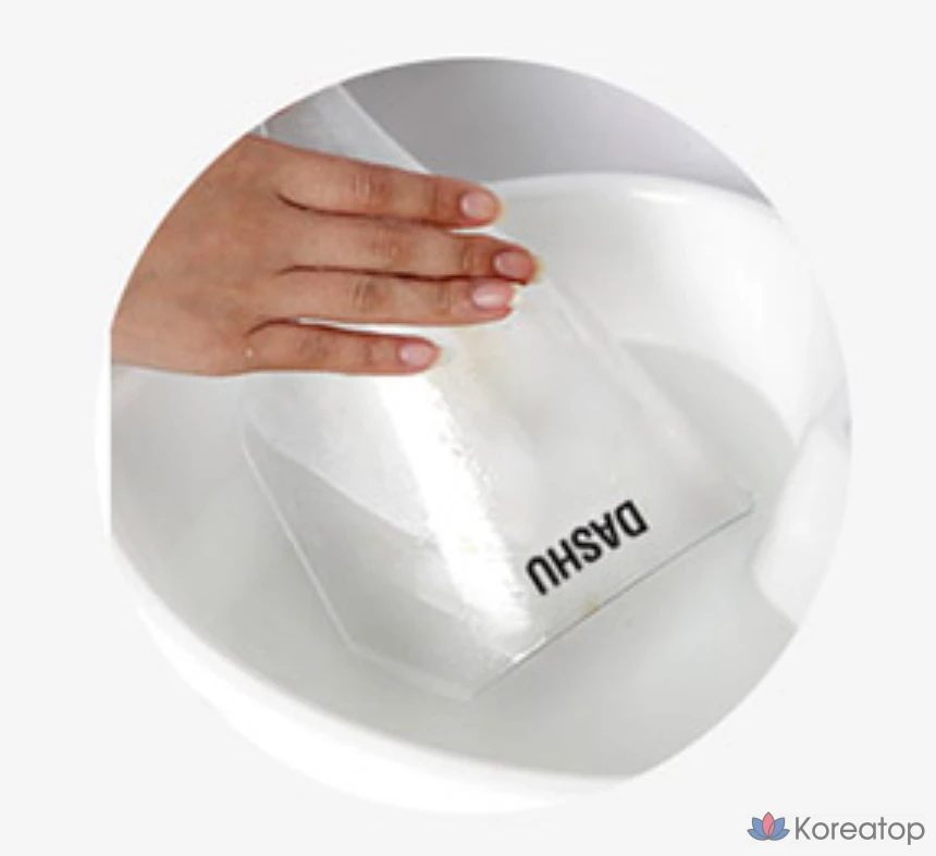 Кушон DASHU See-Through Face Cover, прозрачный, 1 шт.