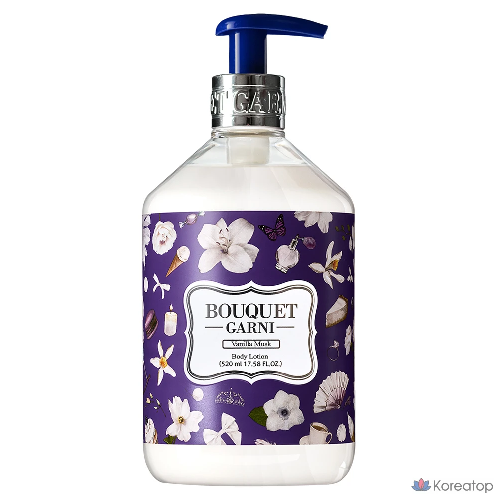 Лосьон для тела Bouquet garni, аромат Vanilla Musk, 520 мл, 1 шт.