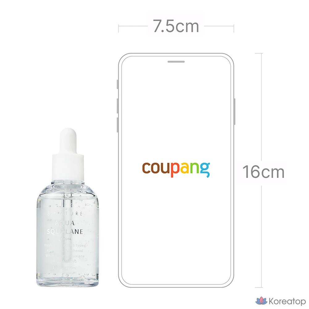 Сыворотка S.NATURE Aqua Squalane Serum, 70 мл, 1 шт.