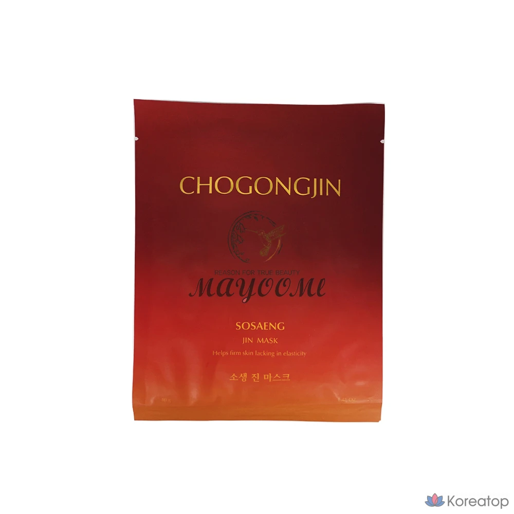 Тканевая маска для лица Misha Chogongjin So Saeng Jin Mask, 40 г, 1 шт.