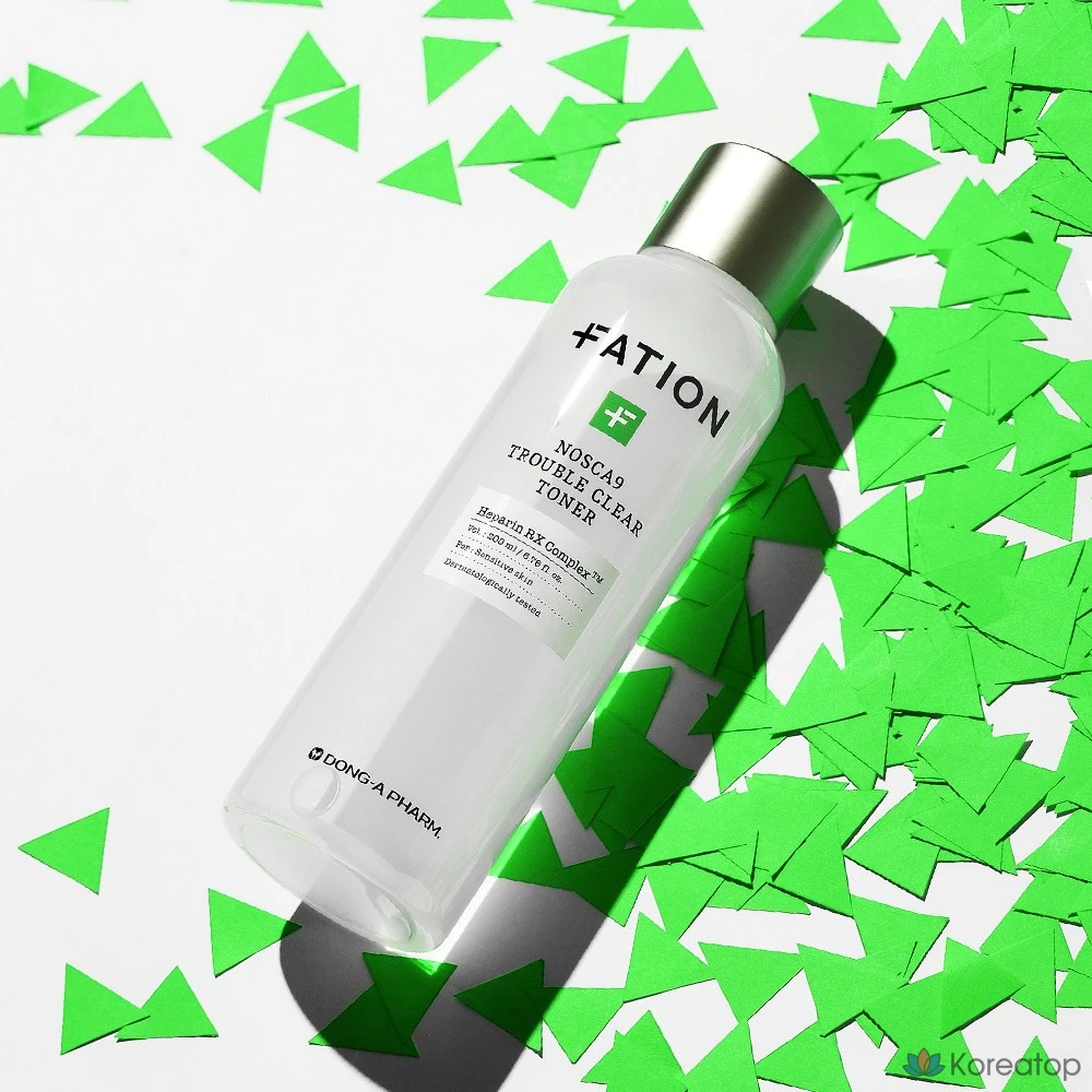 Тонер FATION No Scar Nine Trouble Clear Toner, 230 мл, 1 шт.